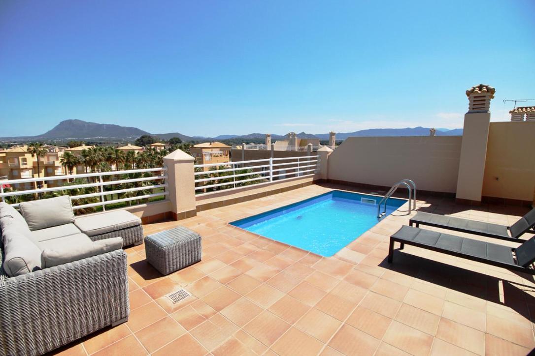 Atico Frontal Al Mar Con Piscina Privada By Homeprive デニア エクステリア 写真