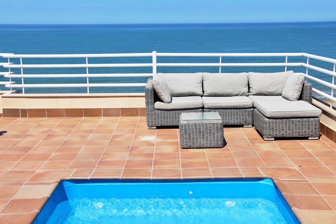 Atico Frontal Al Mar Con Piscina Privada By Homeprive デニア エクステリア 写真
