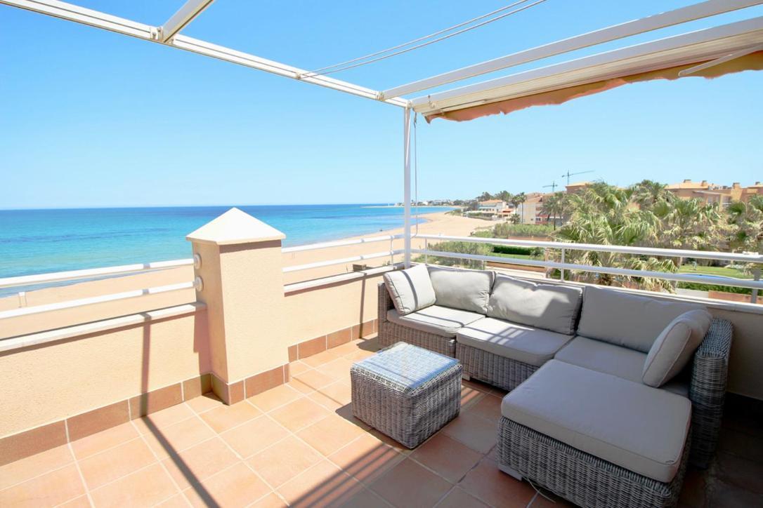Atico Frontal Al Mar Con Piscina Privada By Homeprive デニア エクステリア 写真