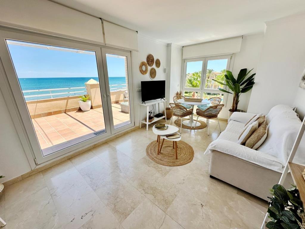 Atico Frontal Al Mar Con Piscina Privada By Homeprive デニア エクステリア 写真